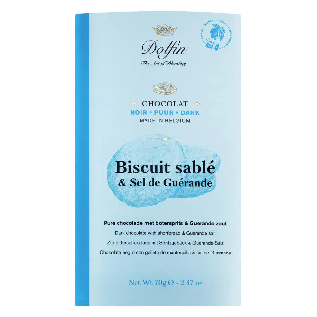 Dolfin | Noir Biscuit sable & Sel de Guerande