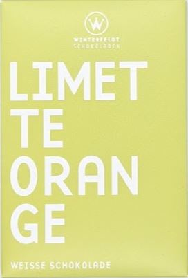 Winterfeldt Schokoladen | Weisse Schokolade mit Limette und Orange