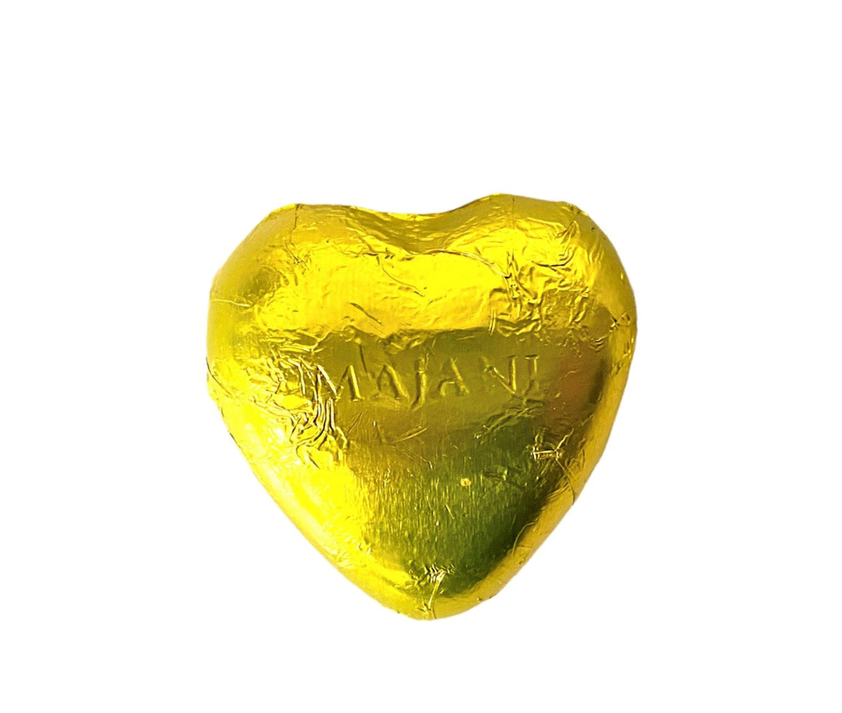 Majani | Goldenes Herz aus Milchschokolade