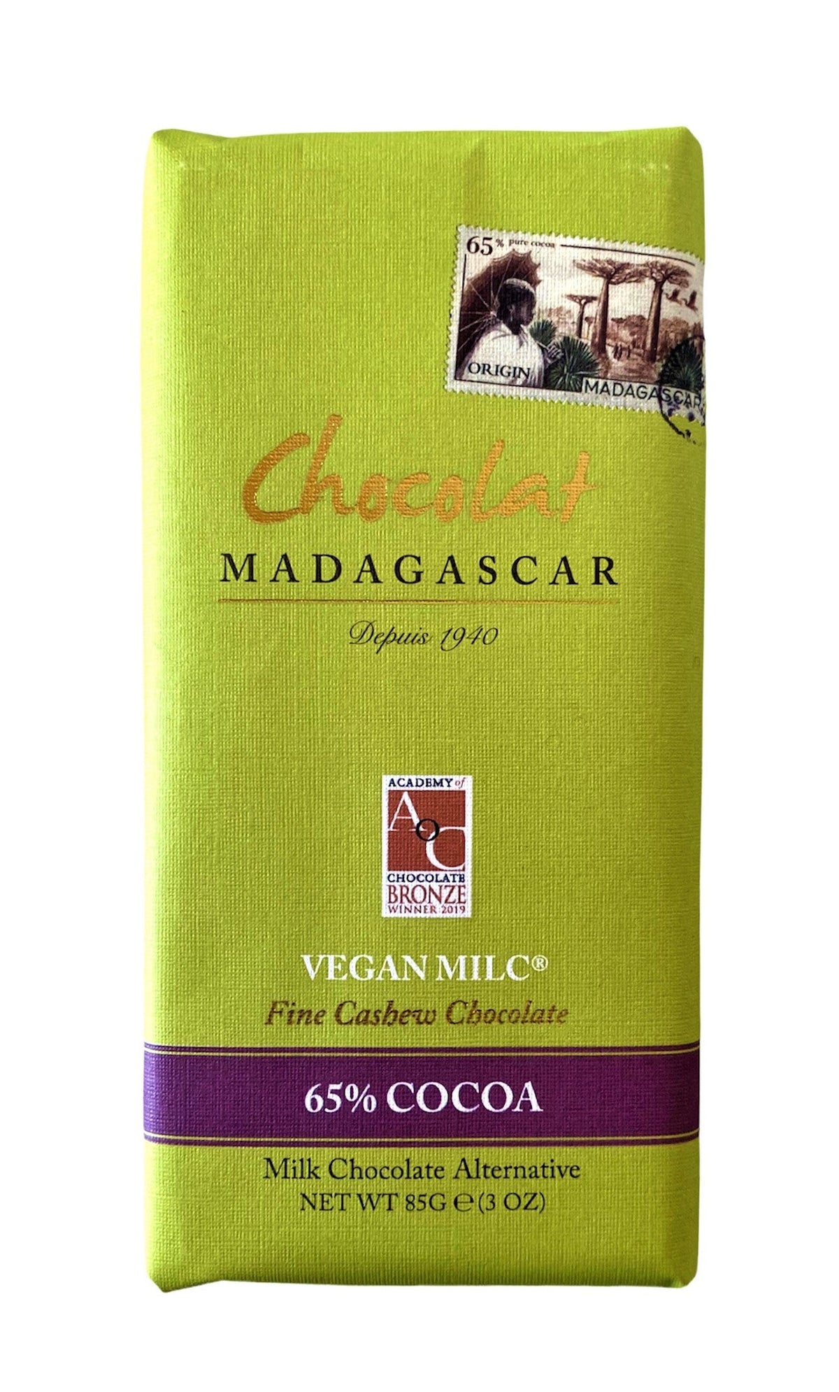 Chocolat Madagascar | Milch 65% – Cashew-Milchschokolade VEGAN