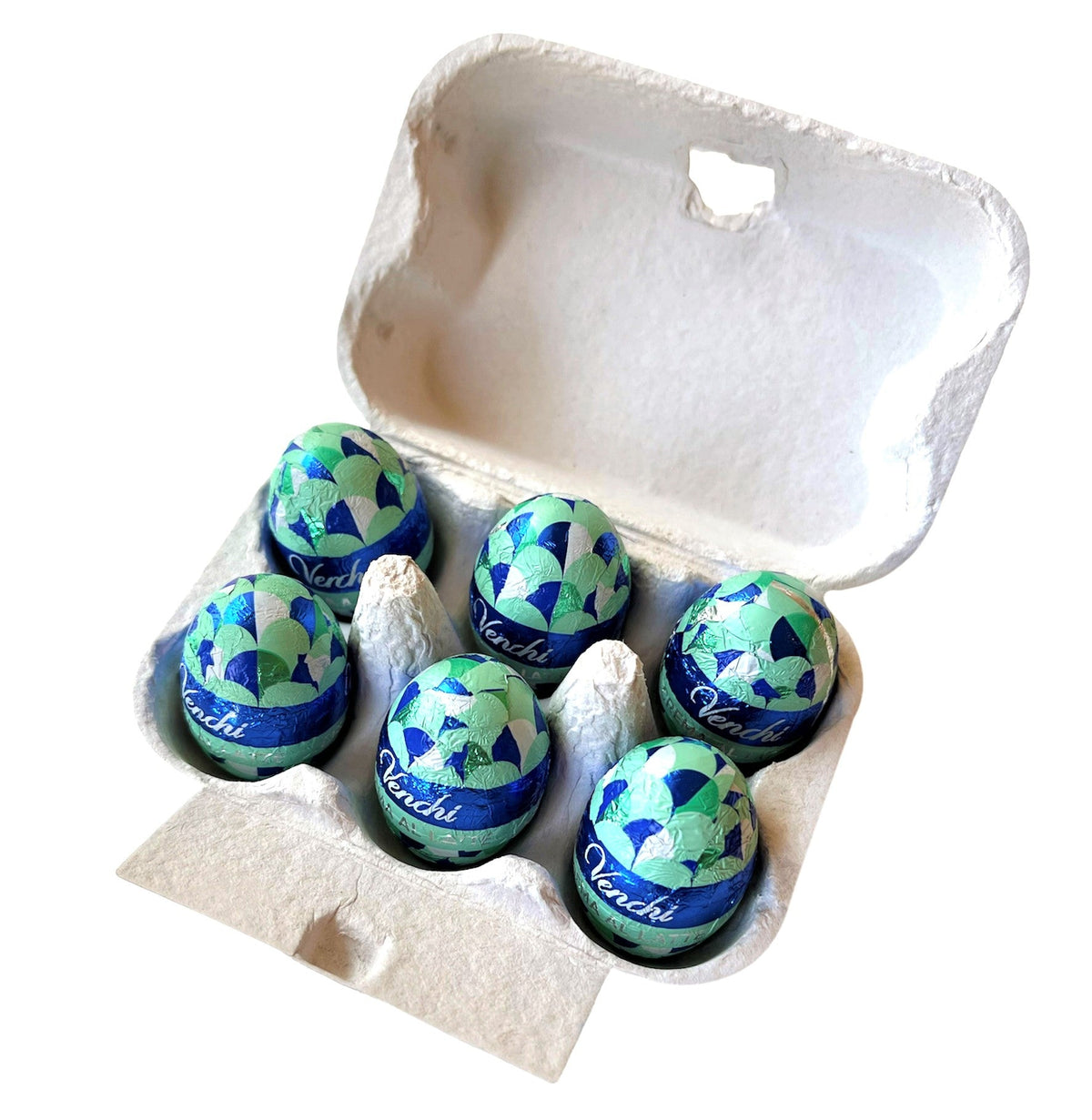 Venchi | 6 Ovetti Mini Eggs Crema al Latte im Eierkarton