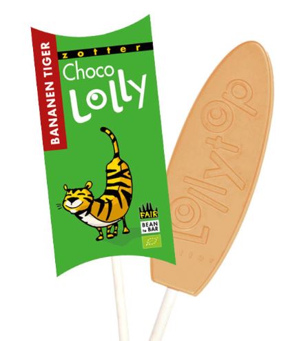 Zotter | Choco Lolly Bananen Tiger (BIO)