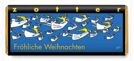 Zotter | Fröhliche Weihnachten (BIO)