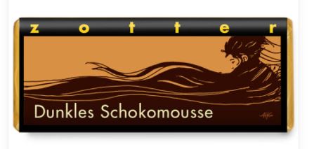 Zotter | Dunkles Schokoladenmousse – Dunkle Schokolade 70% (BIO)