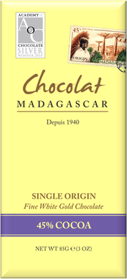 Chocolat Madagascar | Single Origin White 45% – weiße Schokolade