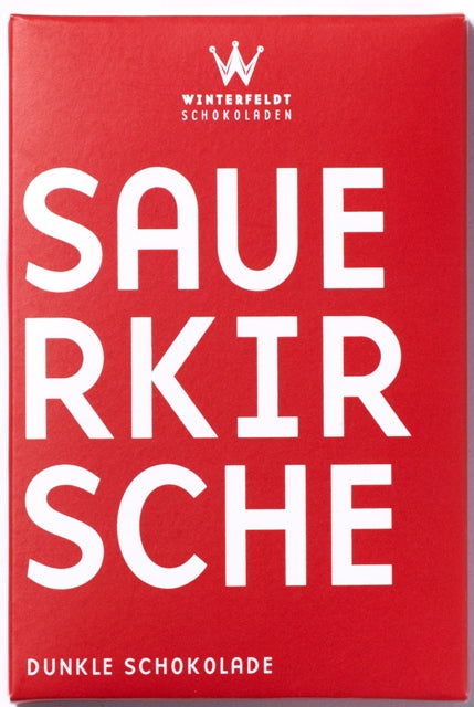 Winterfeldt Schokoladen | Dunkle Schokolade Sauerkirsche