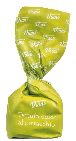 Viani | Tartufi dolci al pistacchio, weiße Trüffelpralinen mit Pistazien