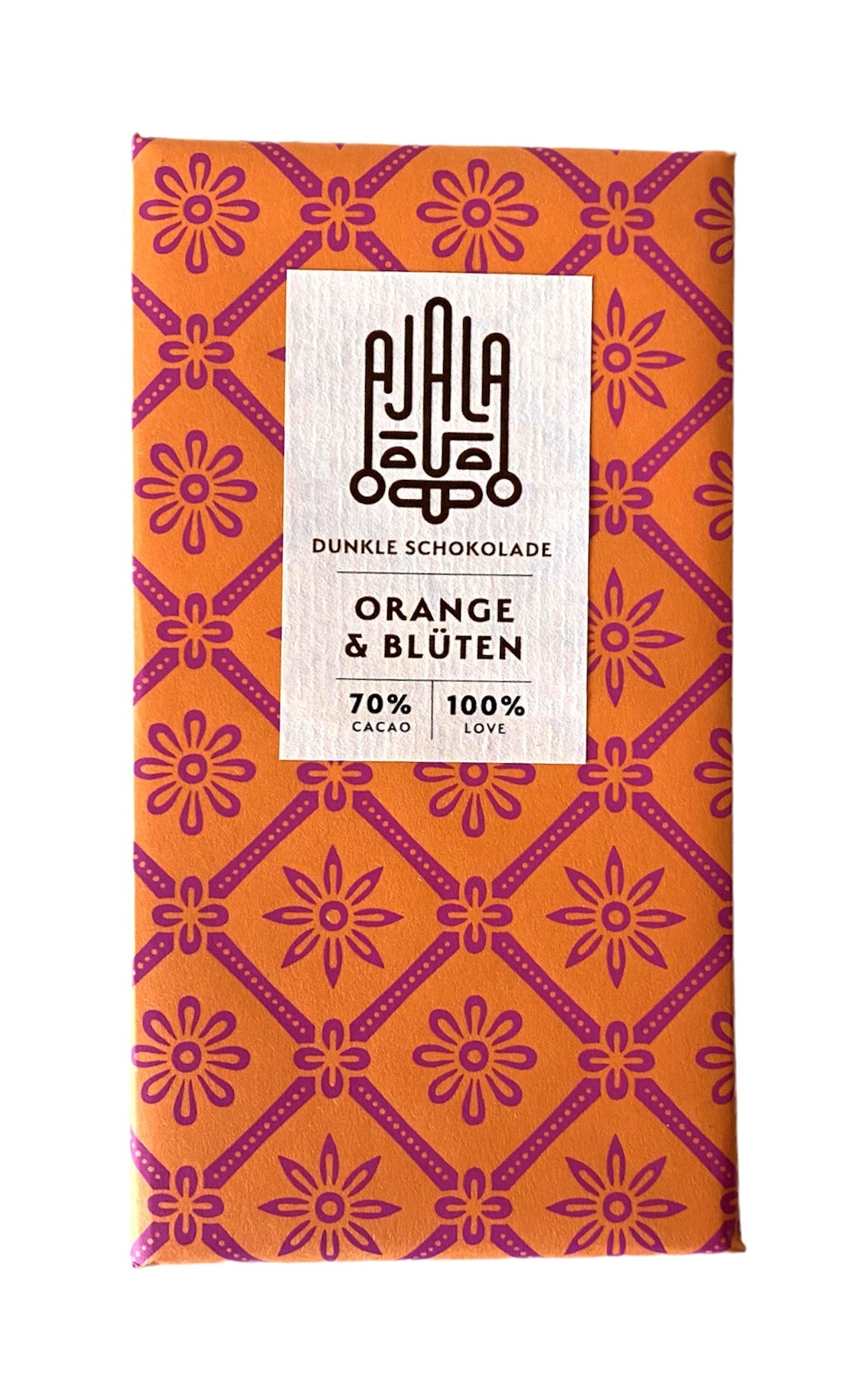Ajala | Orange & Blüten 70% 45g VEGAN