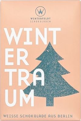 Winterfeldt Schokoladen | Wintertraum – Weisse Schokolade aus Berlin mit winterlichen Gewürzen