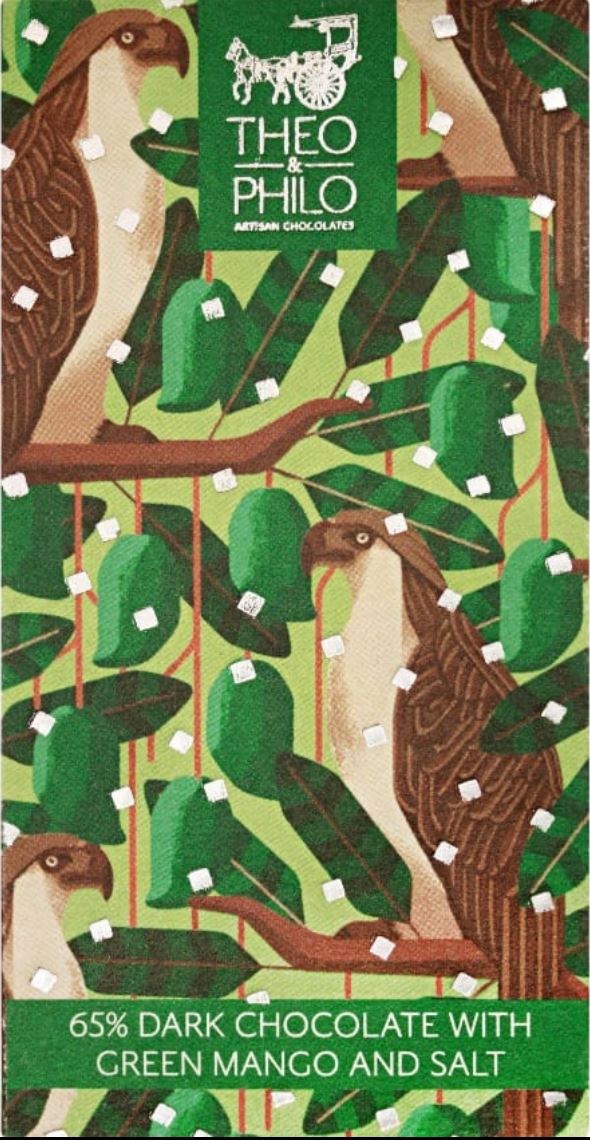 Theo & Philo | Dark Chocolate with Green Mango and Salt 65%