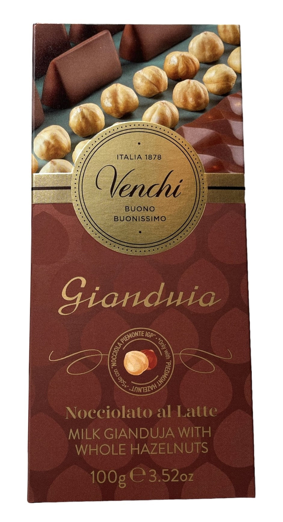 Venchi | Gianduia Nocciolato al Latte Tafel 100g