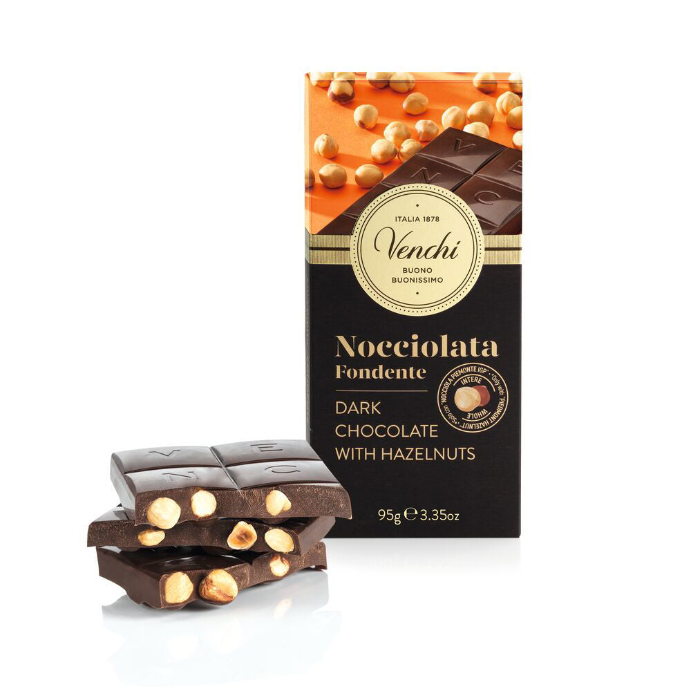 Venchi | Gianduia Nocciolato Fondente Tafel 100g