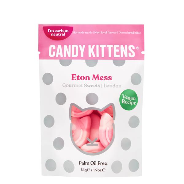 Candy Kittens | Eton Mess Erdbeer Sahne Fruchtgummis 54g