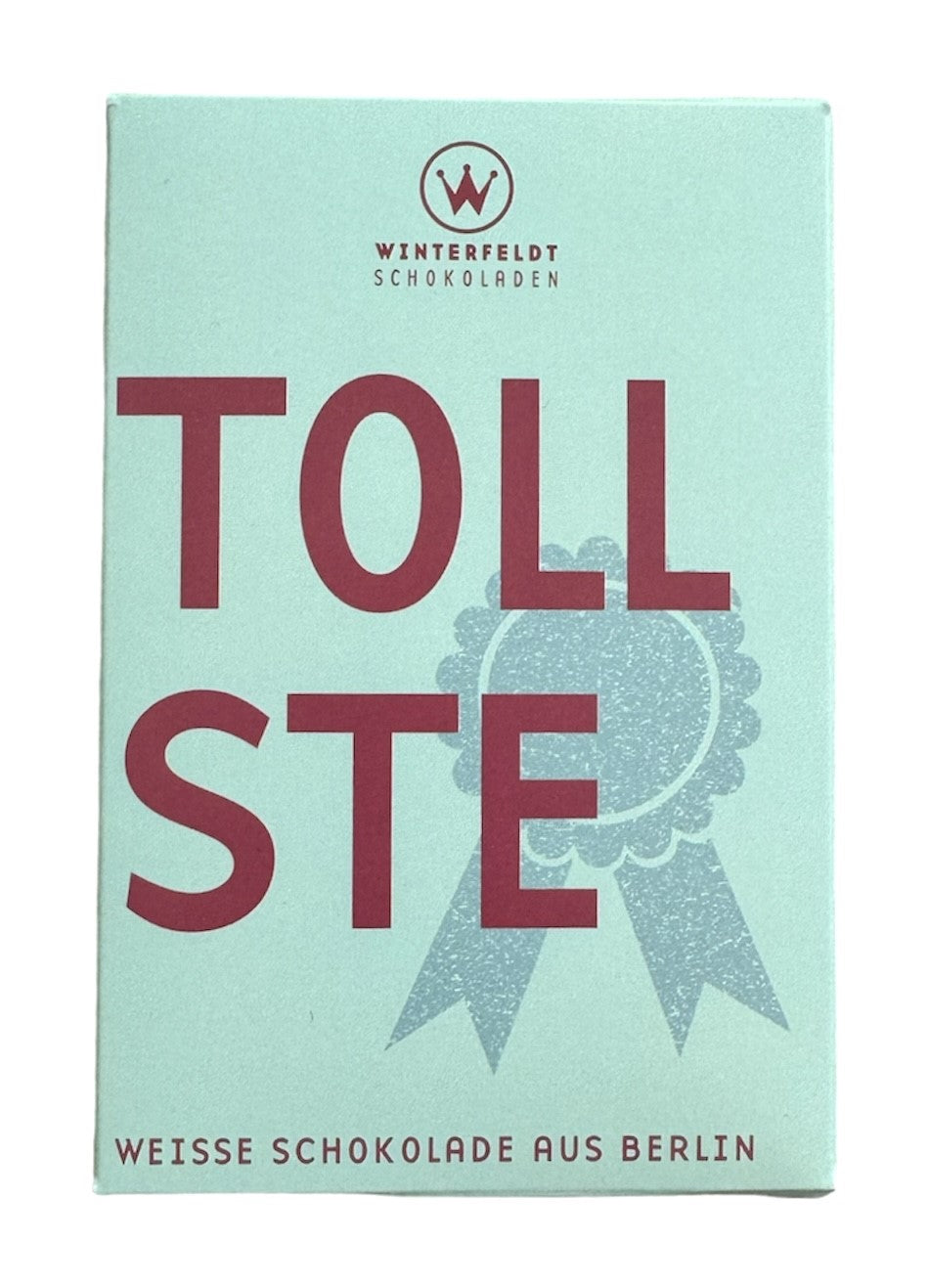 Winterfeldt Schokoladen | Tollste – weisse Schokolade mit Zuckerstreusel