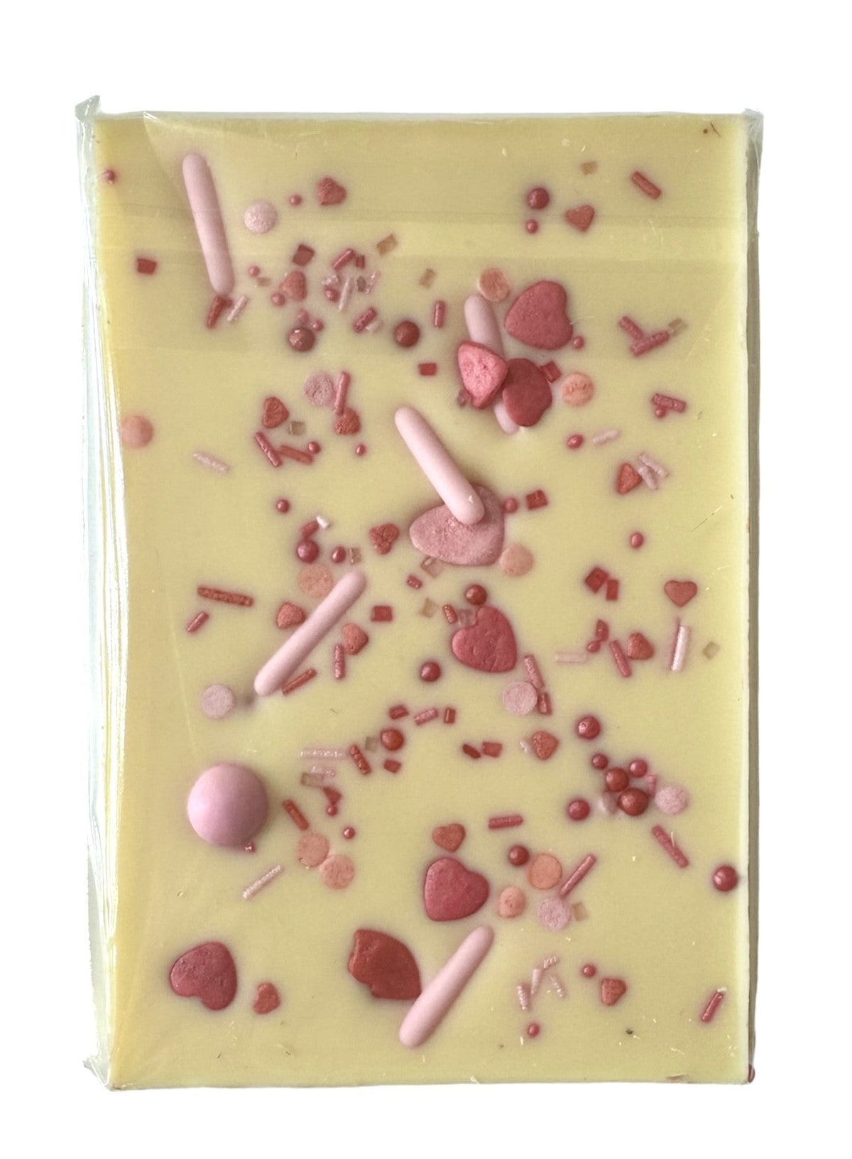 Winterfeldt Schokoladen | Tollste – weisse Schokolade mit Zuckerstreusel