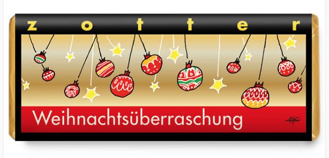 Zotter | Weihnachtsüberraschung – Karamell Nougat Crunch (BIO)