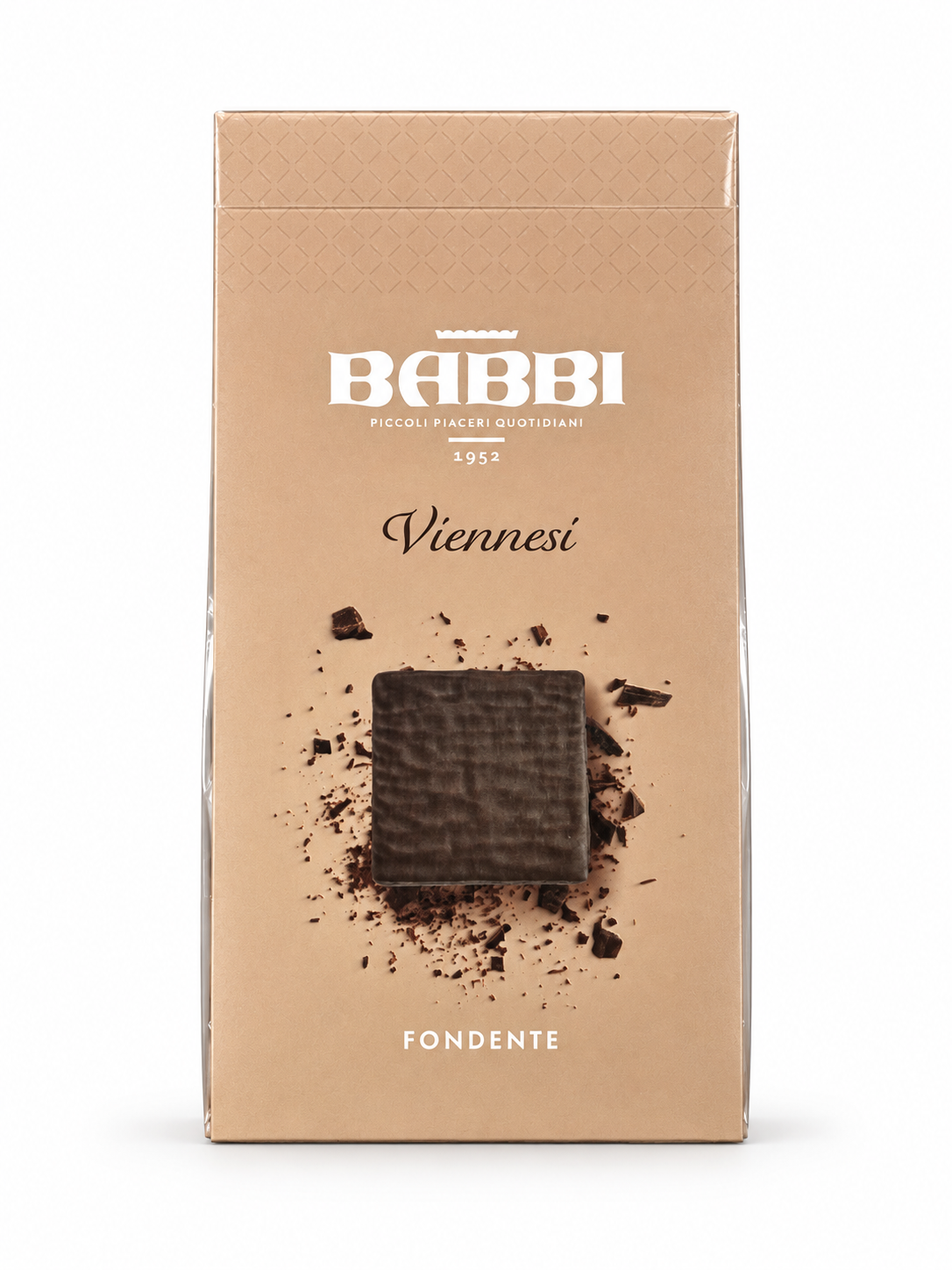 Babbi | Viennesi Fondente – Waffeln mit Kakaocrème und Zartbitterschokolade
