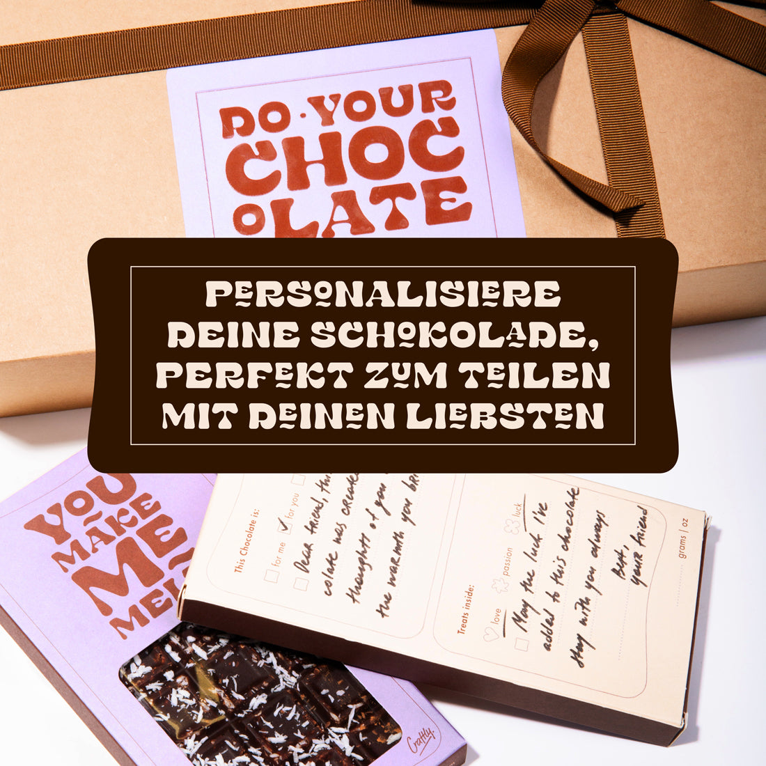 Craftly | Schokoladen-Set zum Selbermachen VEGAN – Bild 6