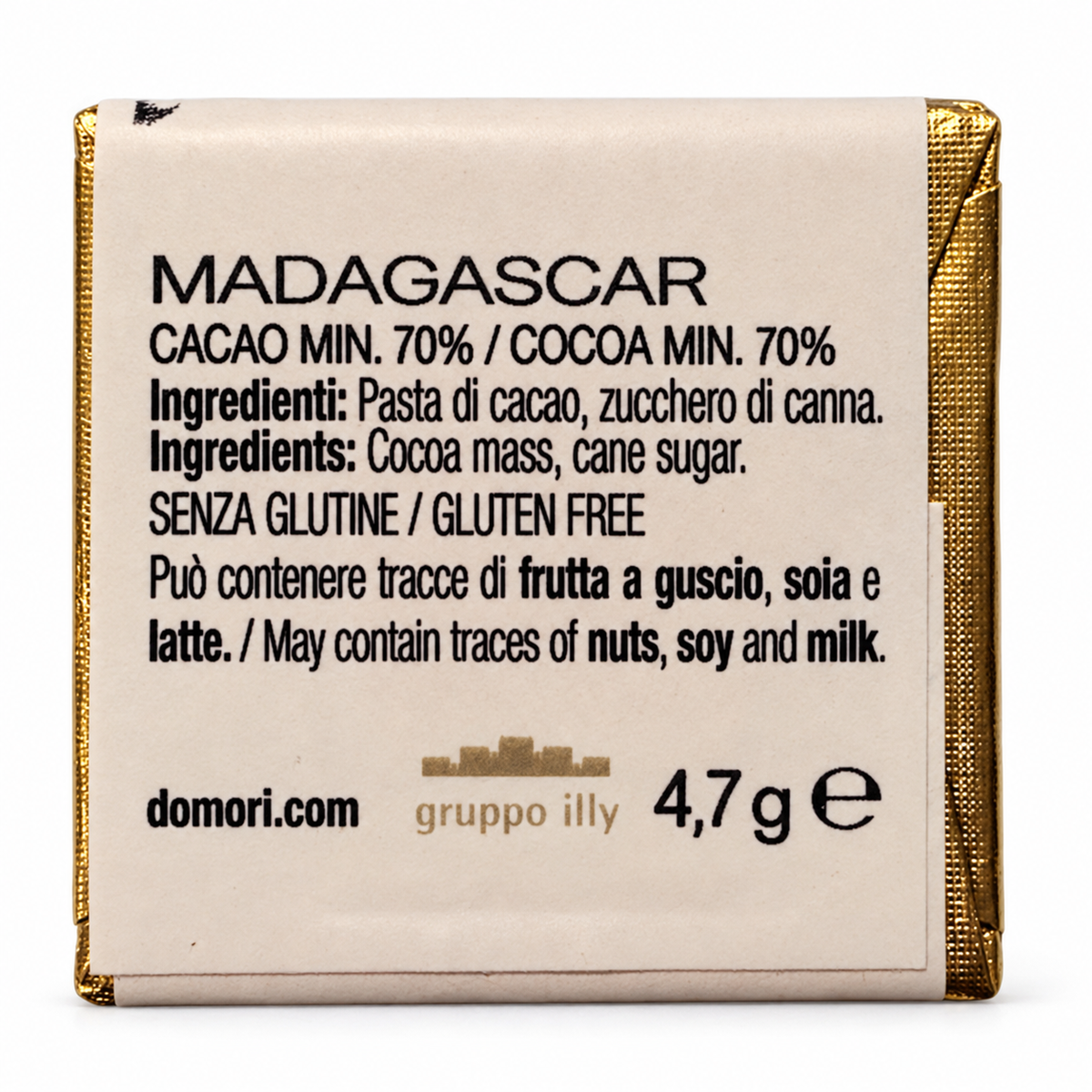 Domori | Mini Tafel Trinitario 70% Sambirano – Madagascar VEGAN