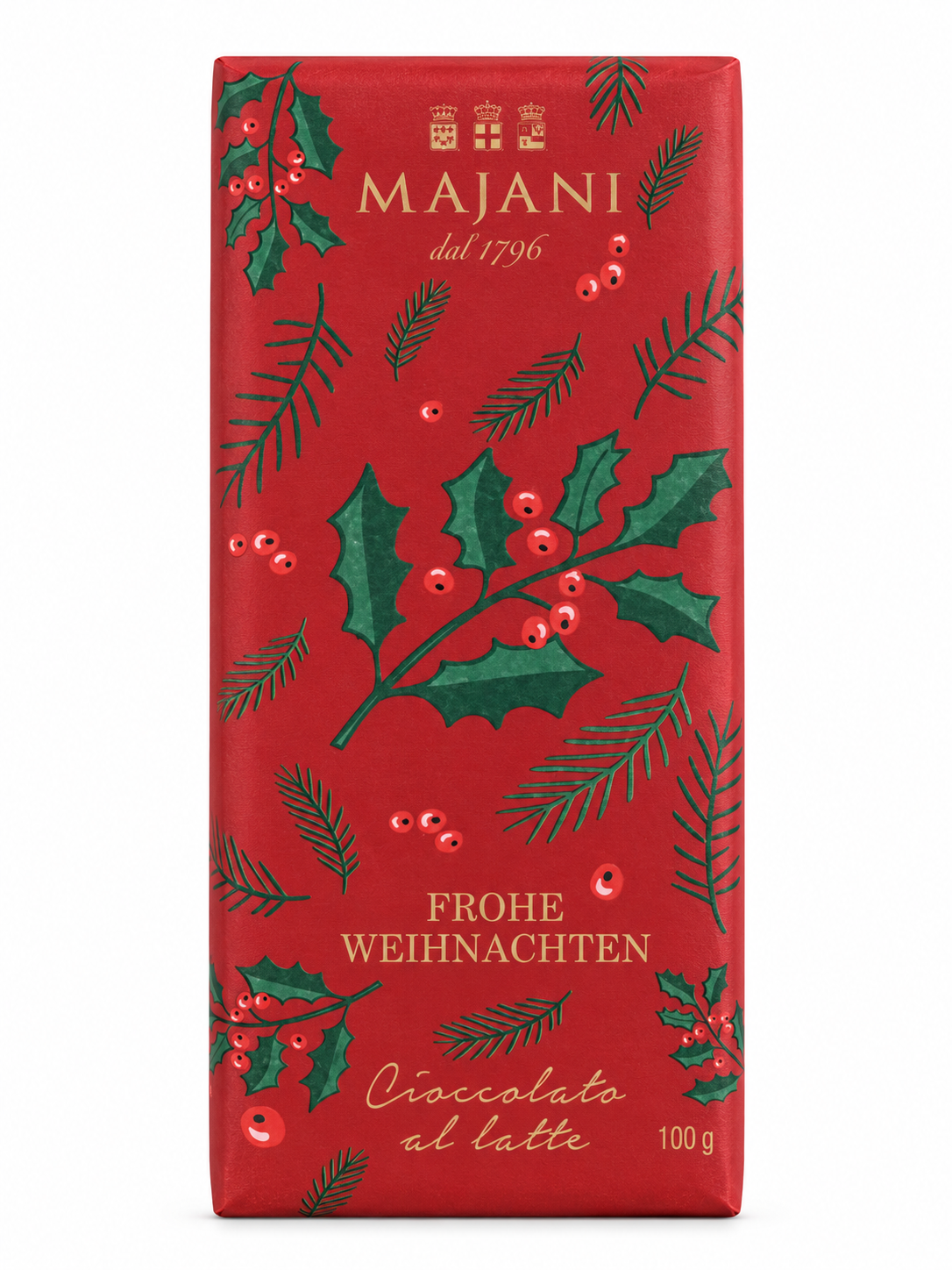Majani | Frohe Weihnachten – Extra-Milchschokolade 33%