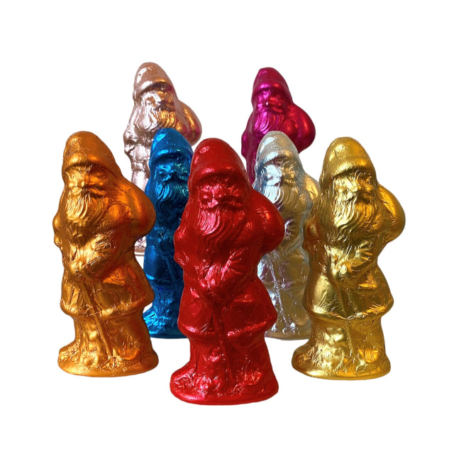 Fesey | Weihnachtsmann 125g (18,8 cm hoch) – Zartbitterschokolade VEGAN