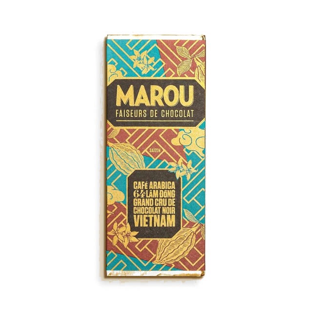 Marou | Lam Dong 64% Minitafel mit Arabica Kaffee VEGAN