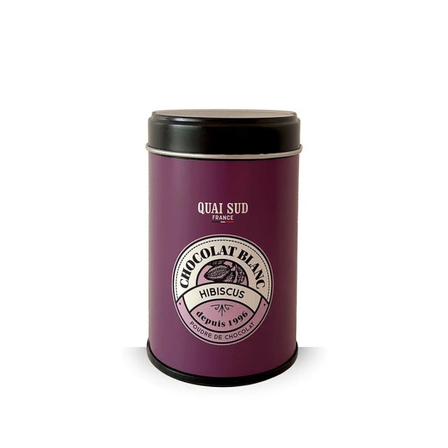 Quai Sud | Chocolat Blanc – Weißes Schokopulver mit Hibiscus (BIO)