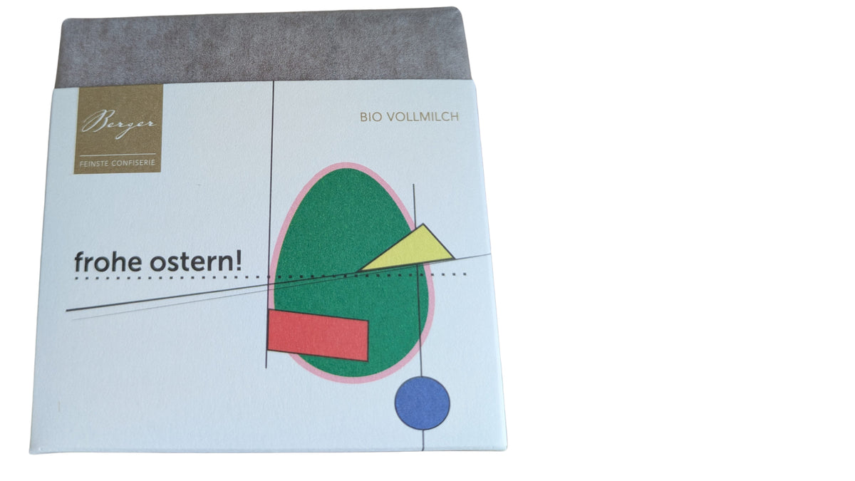 Berger | Bio-Vollmilchschokolade „Frohe Ostern“ (BIO)