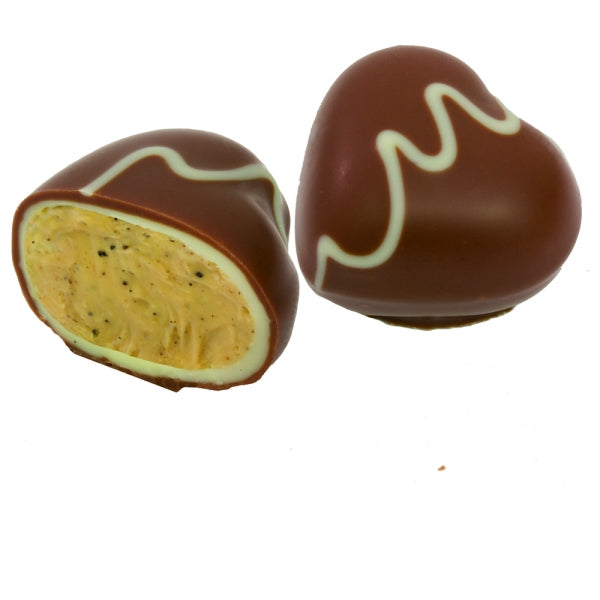 Coppeneur | Praline Vanille-Nougat Herz (alkoholfrei)