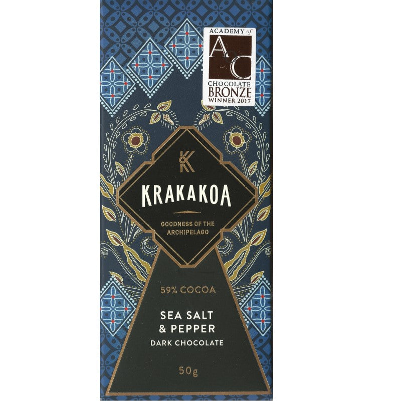 Krakakoa | Sea Salt & Pepper 59%