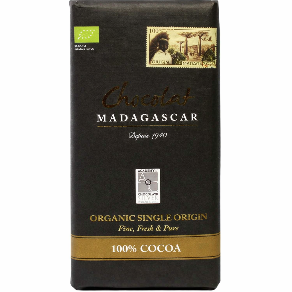 Chocolat Madagascar | Organic Single Origin 100% – Dunkle Schokolade (BIO)