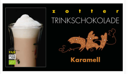 Zotter | Trinkschokolade Karamell (BIO)