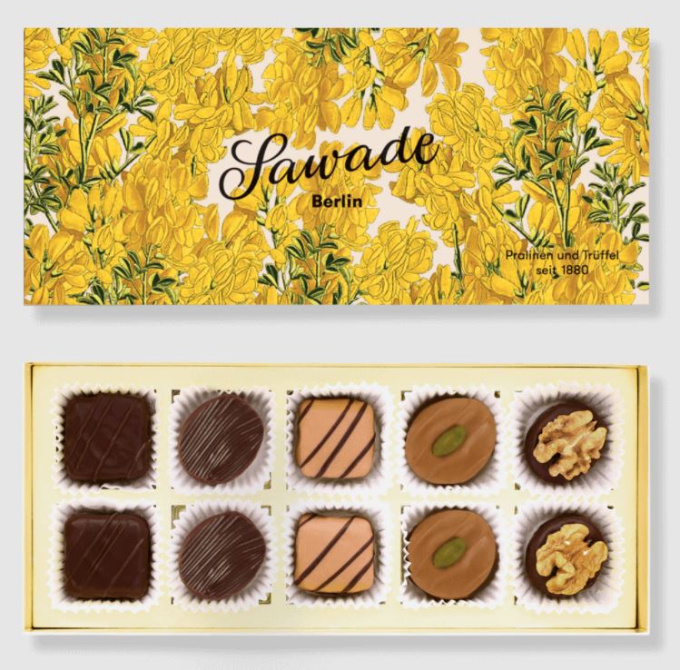 Sawade | Pralinenschachtel „Ginster“ 120g