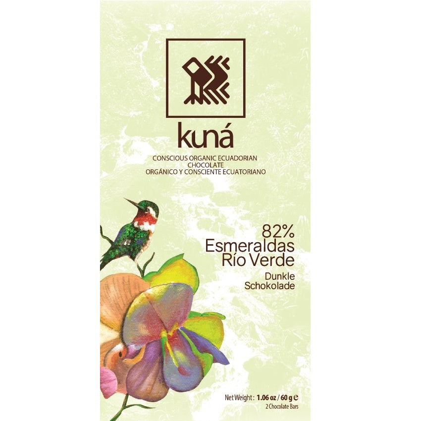 Kuná | Esmeraldas Rio Verde 82% (BIO)