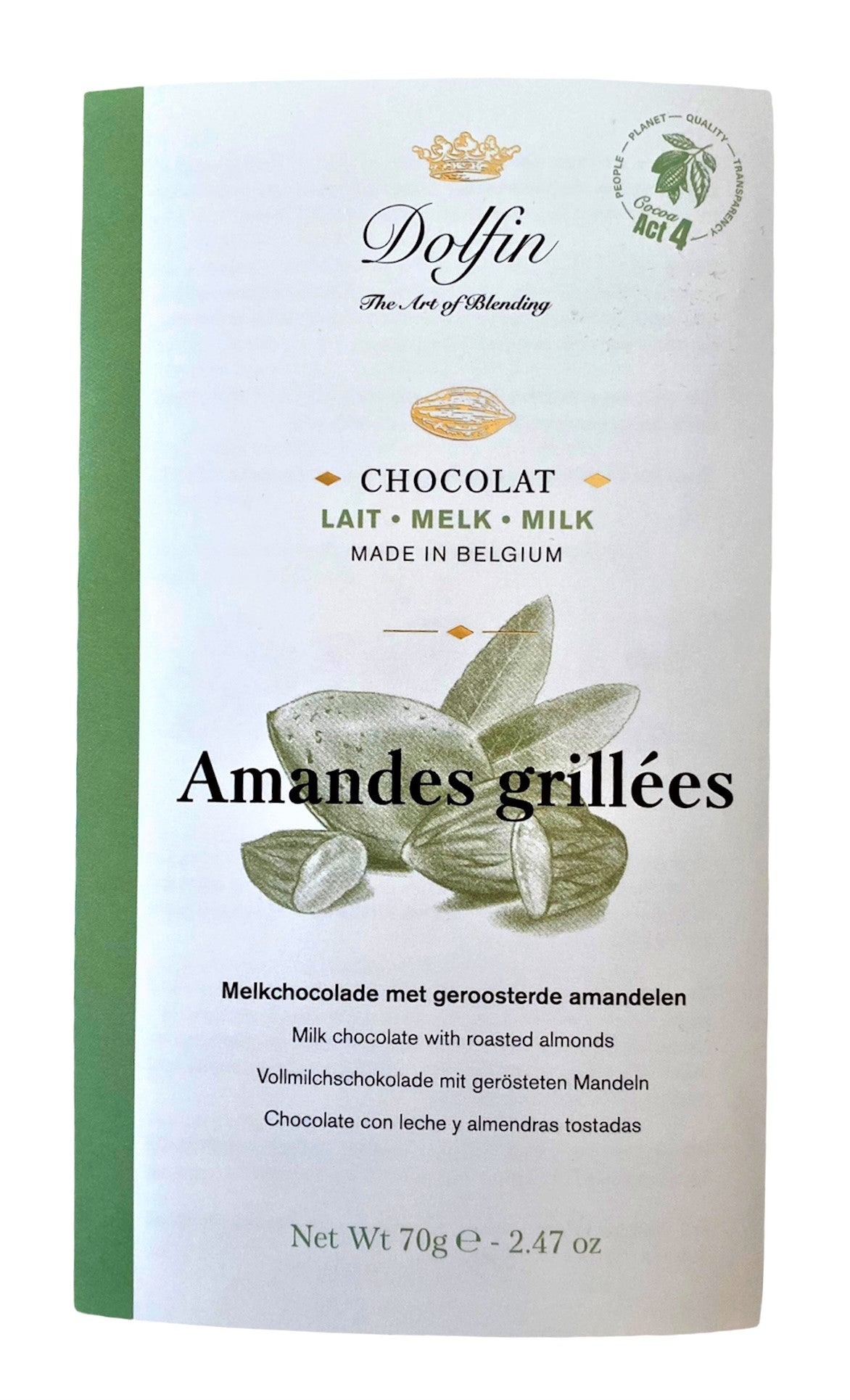 Dolfin | Lait Amandes grillées