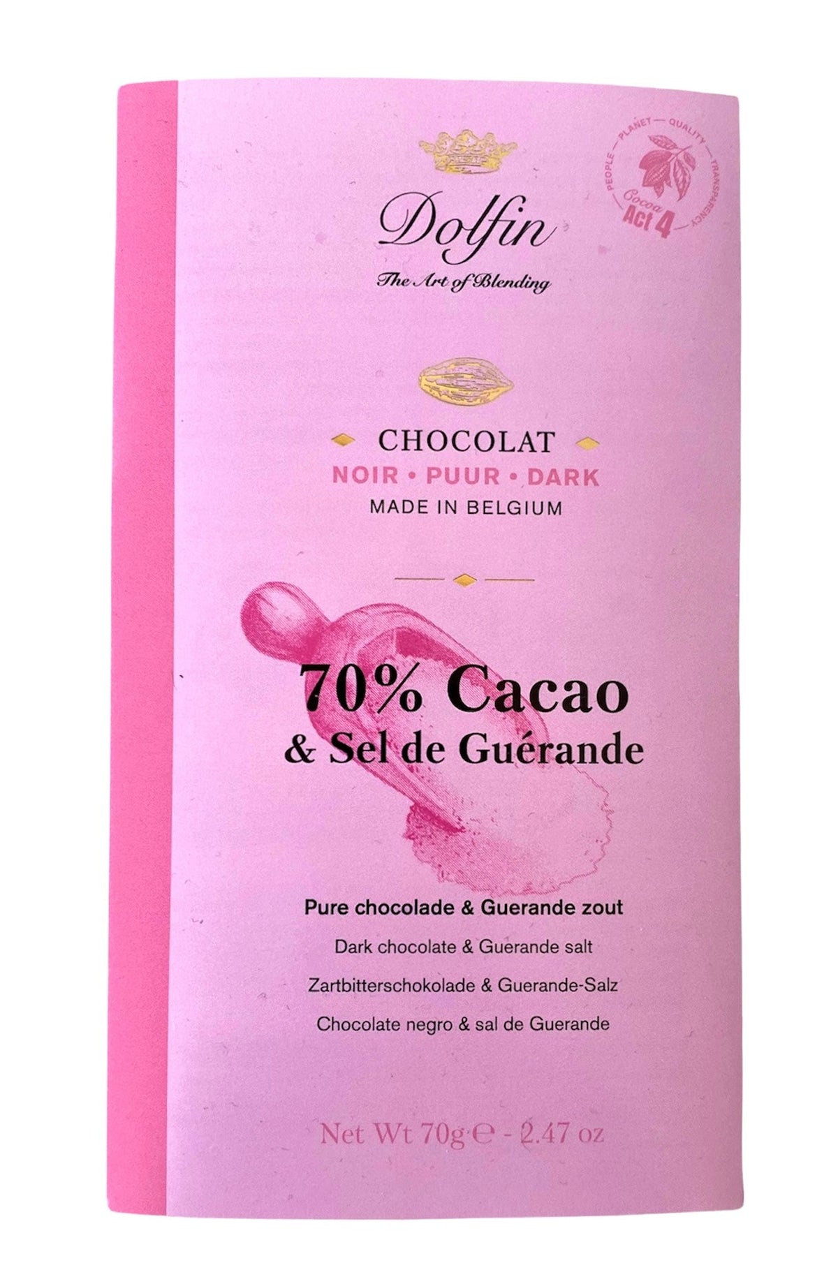 Dolfin | Noir 70% Cacao Fleur de Sel