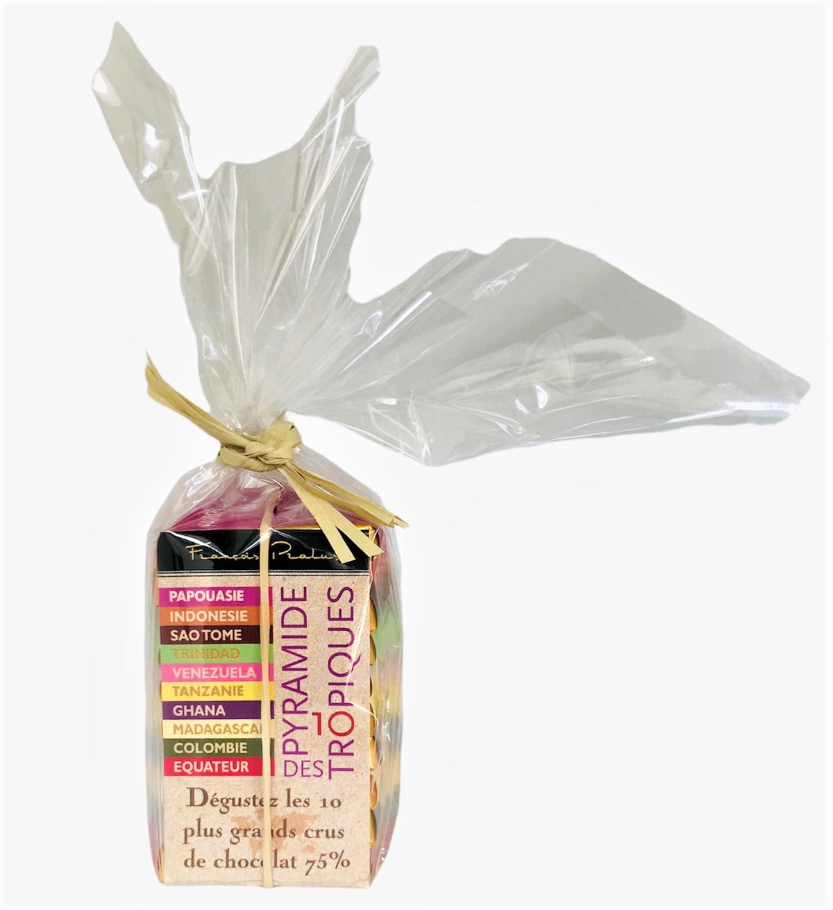 Pralus | Mini Pyramide 50g – dunkle Schokolade VEGAN