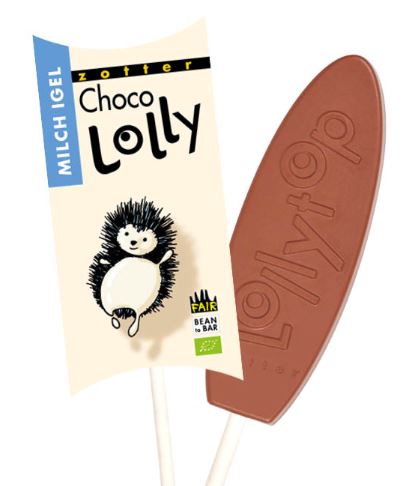 Zotter | Choco Lolly Milch Igel (BIO)