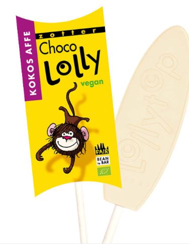 Zotter | Choco Lolly Kokos Affe (BIO)