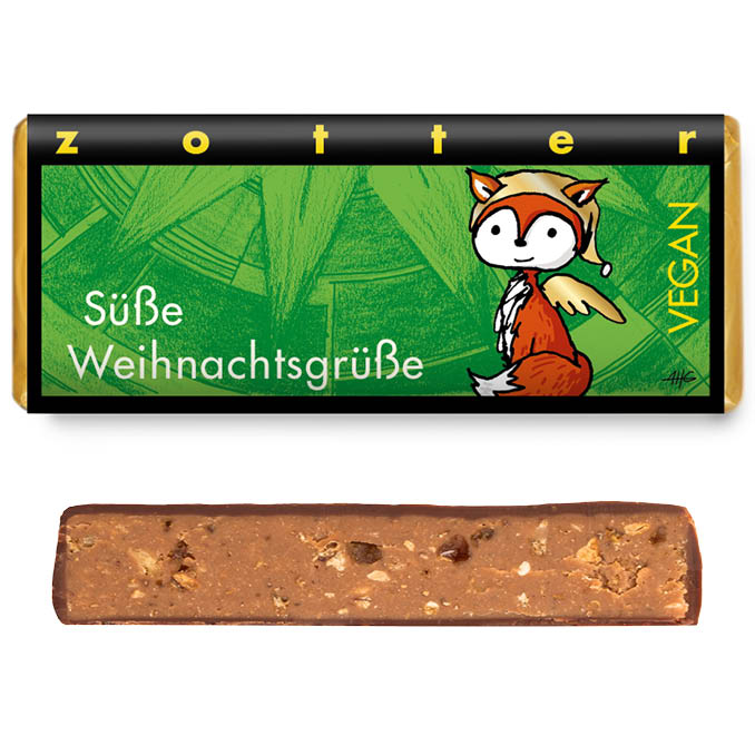 Zotter | Süße Weihnachtsgrüße (BIO)