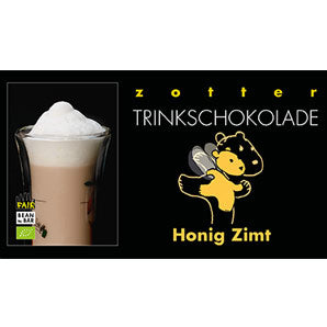 Zotter | Trinkschokolade Honig Zimt (BIO)
