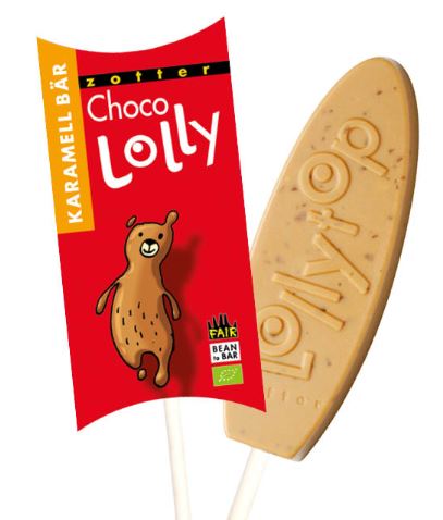 Zotter | Choco Lolly Karamell Bär (BIO)