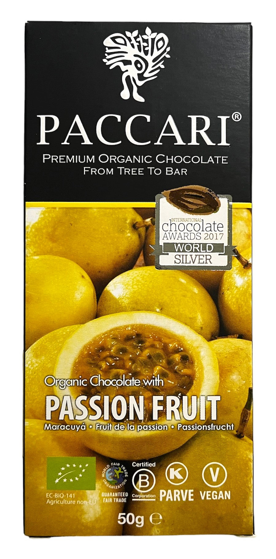 Paccari | Passion Fruit 50g (BIO) VEGAN