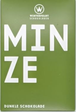 Winterfeldt Schokoladen | Dunkle Schokolade mit Minze