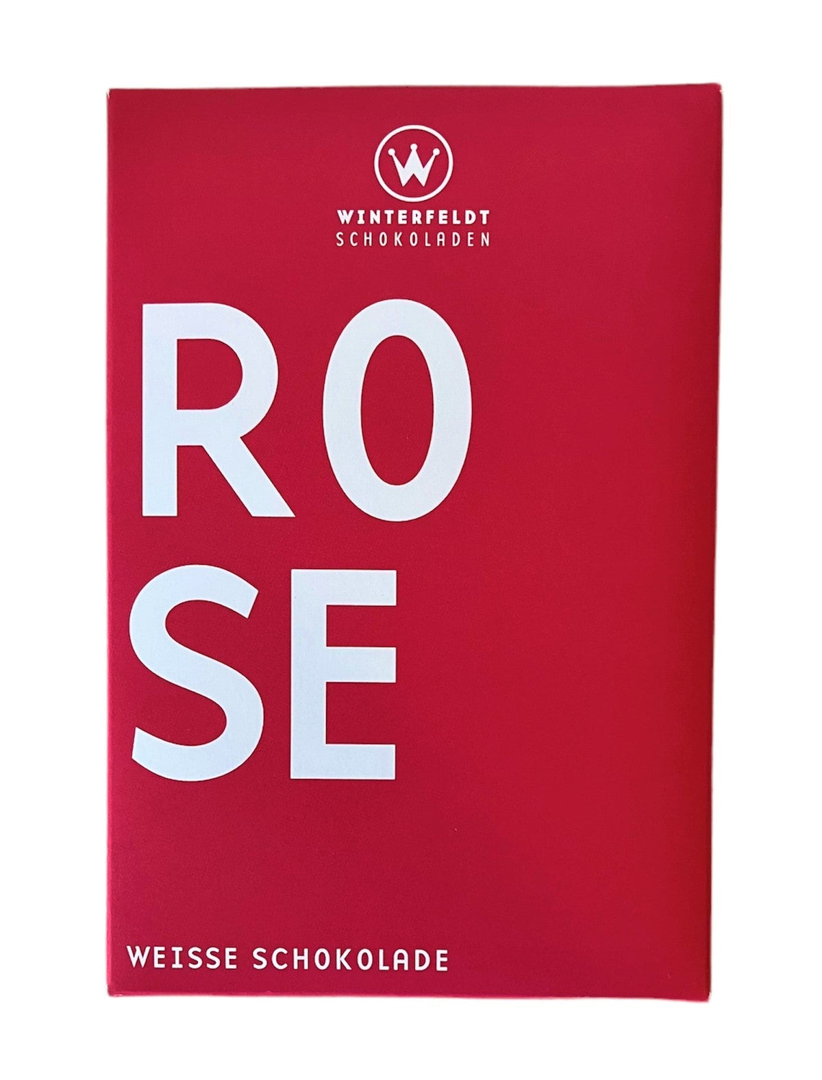 Winterfeldt Schokoladen | Weisse Schokolade mit Rosenblüten