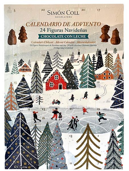 Simón Coll | Adventskalender Milchschokolade