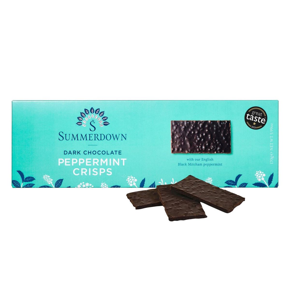 Summerdown | Puremint Chocolate Crisps 170 g
