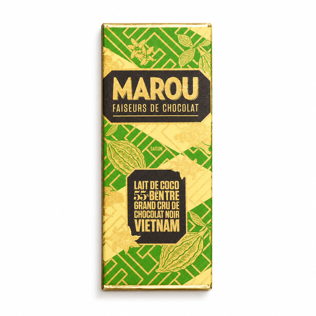 Marou | Ben Tre 55% Minitafel mit Kokosmilch VEGAN