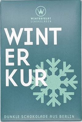 Winterfeldt Schokoladen | Winterkur – Dunkle Schokolade mit winterlichen Gewürzen