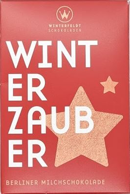 Winterfeldt Schokoladen | Winterzauber – Berliner Milchschokoladen mit winterlichen Gewürzen